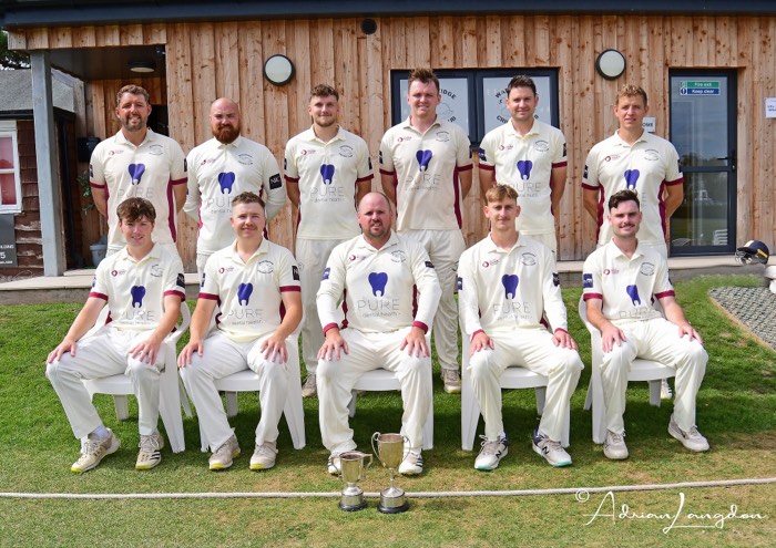 The Wadebridge 1st XI squad at Egloshayle Park.