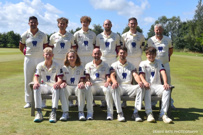The Wadebridge 3rd XI squad.